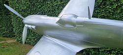 scale Spitfire model stainless steel